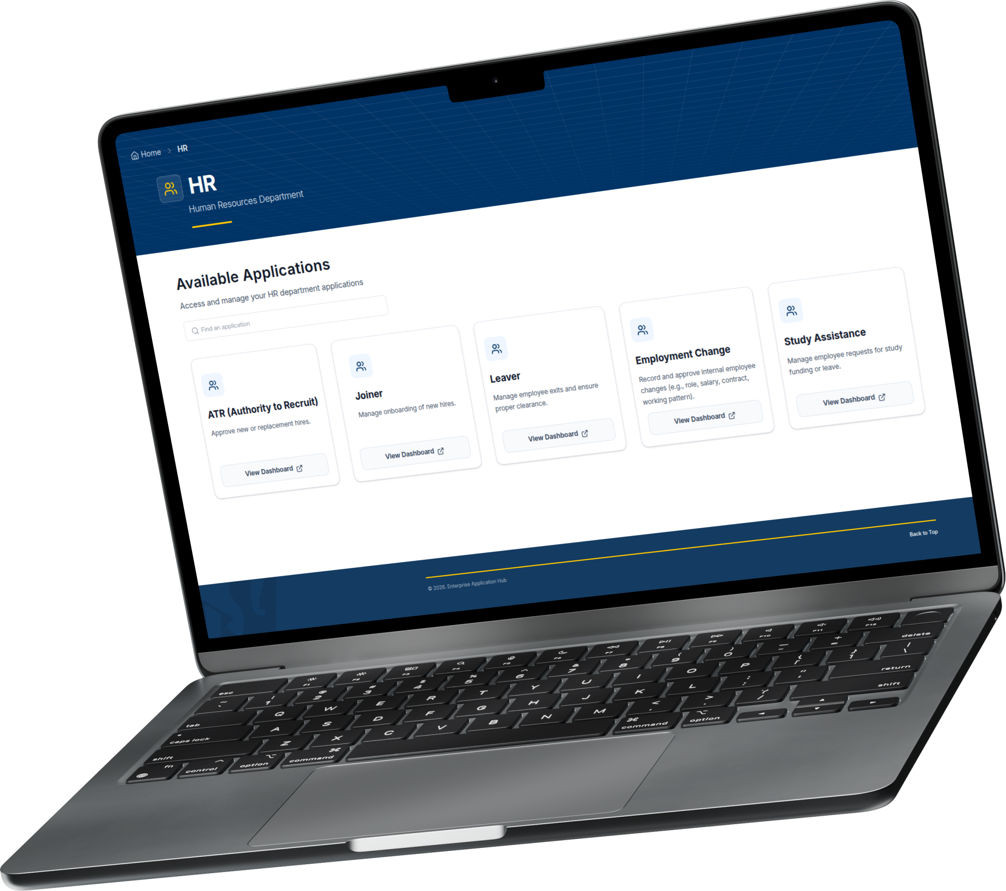 HR Workflow Automation Dashboard